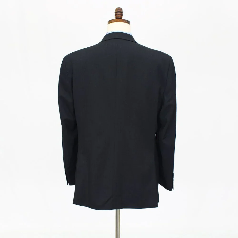 Pronto Uomo 46L Gray Solid 2-Button Sport Coat Blazer Jacket T742